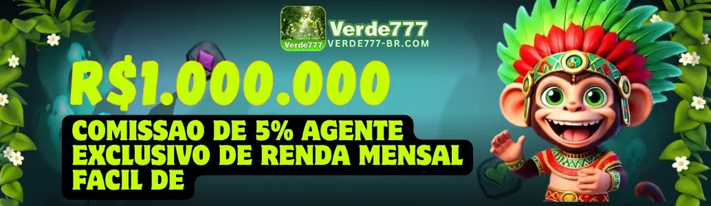 VERDE777 Register banner